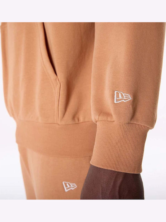 Mlb League Sweatshirt with Hood Brown