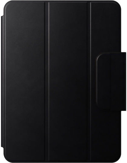 Nomad Folio Flip Cover Δερμάτινη Μαύρη (iPad Pro 11)