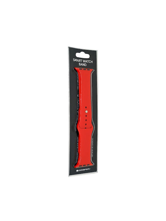Mercury Armband Rot (Apple Watch 44/45/46mm/Ultra 49mm) Mercury Armband Rot (Apple Watch 44/45/46mm/Ultra 49mm)
