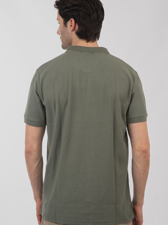 Double Polo T-Shirt Agave Green