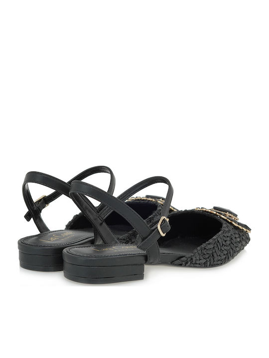 Slingback Ballerinas Black