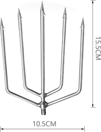 Tpster Speargun Trident Head