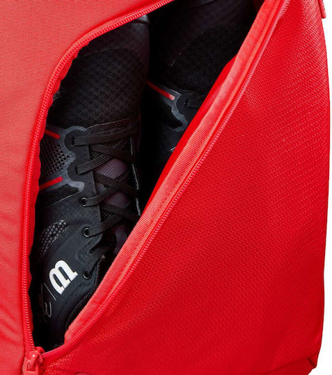 Wilson Tour Τσάντα Πλάτης Padel Κόκκινη