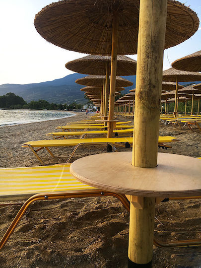 Woodware Beach Umbrella Table Round Ø40cm
