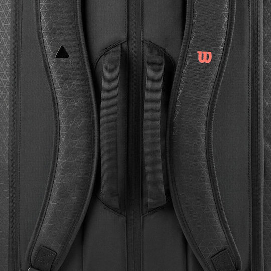 Wilson Clash 15 Racket Tennis Bag Black