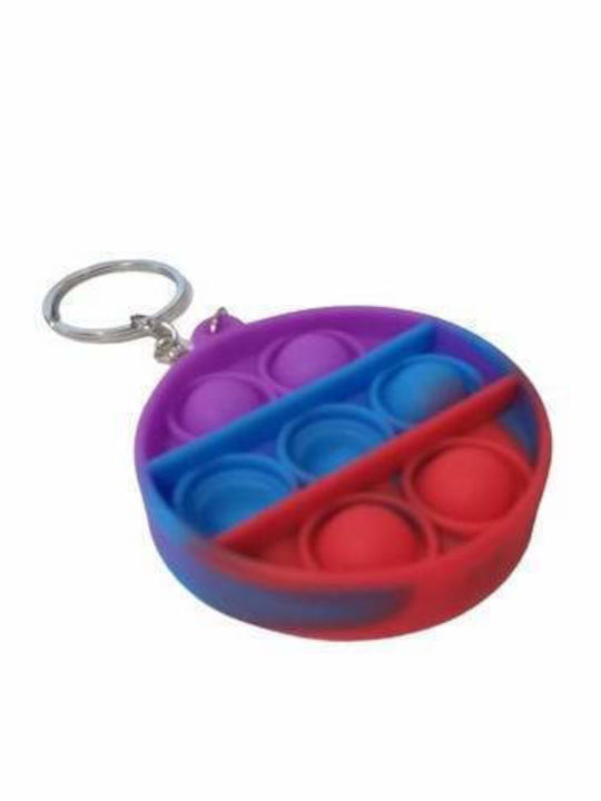 Jucărie Antistres Siks Breloc Formă Circulară Jucărie Senzorială Copii Adulți Multicolor