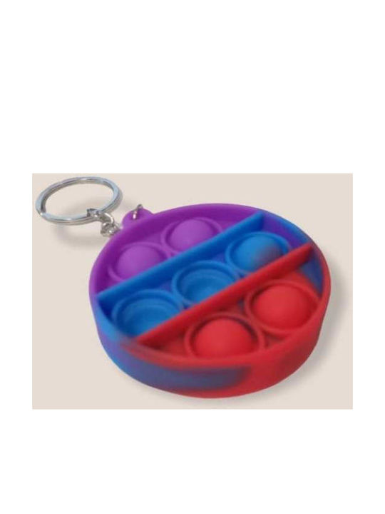 Jucărie Antistres Siks Breloc Formă Circulară Jucărie Senzorială Copii Adulți Multicolor