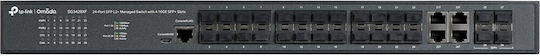 Tenda TEG1120P-16-150W Unmanaged PoE+ Switch με 18 Θύρες Ethernet και 2 SFP Θύρες