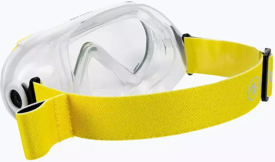 Комплект за шнорхелинг Aqualung Compass черно жълто размер S