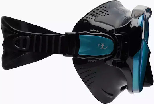 Tusa Freedom Elite Tauchmaske Türkis Schwarz