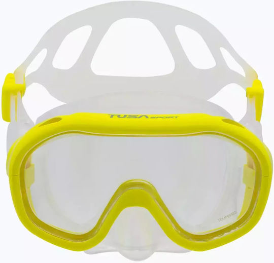 Tusa Kleio Mini Fit Children's Diving Set Yellow