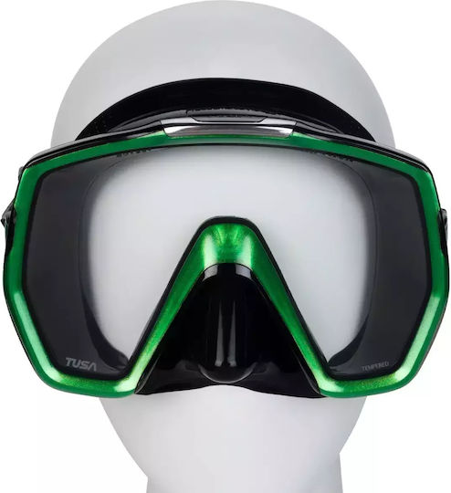 Tusa Freedom Hd Diving Mask Green Black