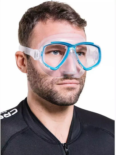 Cressi Perla Clear Blue Diving Mask