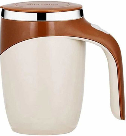 SIKS Thermosflasche Rostfreier Stahl 380ml Braun