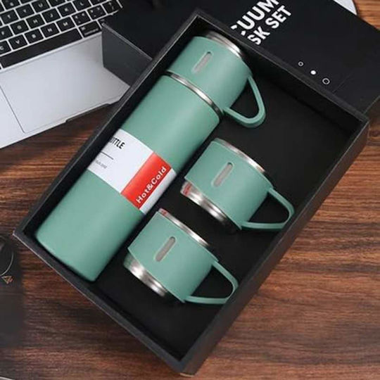 Sticlă Termos Oțel inoxidabil 500ml Set
