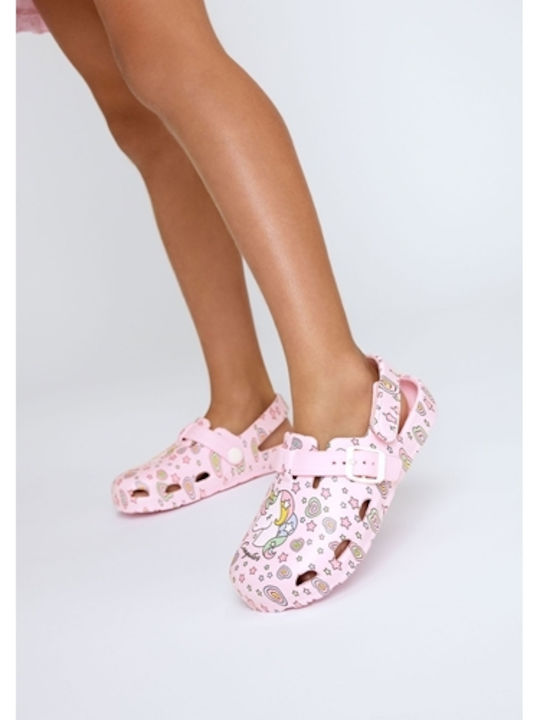 Children's Anatomical Beach Shoes Pink