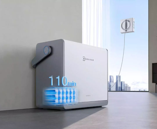 Ecovacs Winbot W2 Pro Omni Battery Robot Window Cleaner 24V White