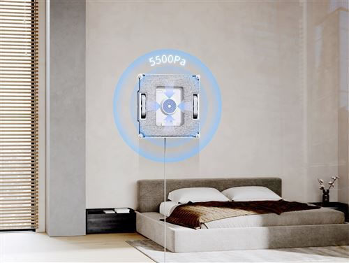 Ecovacs Winbot W2 Pro Omni Battery Robot Window Cleaner 24V White
