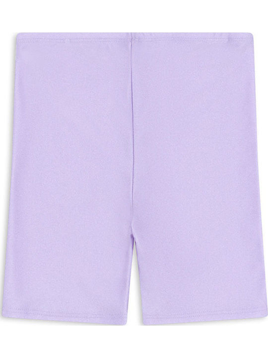 Kids Legging Cycling Short Lavender Purple
