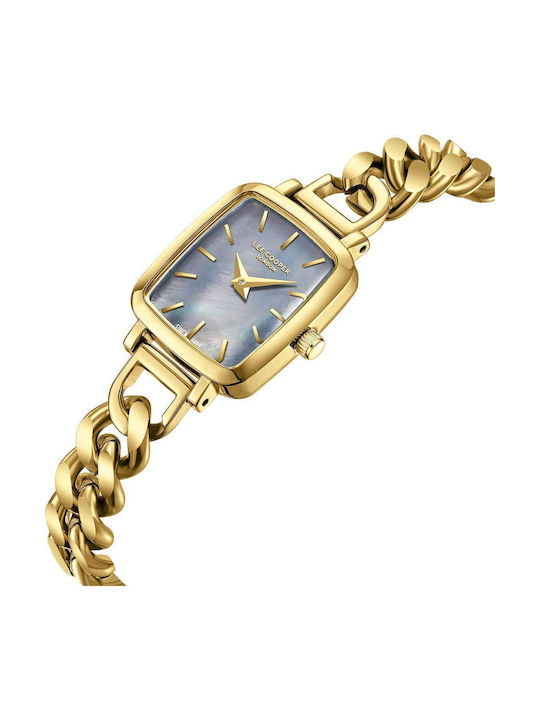 Lee Cooper Bracelet Ρολόι Μπαταρίας με Μεταλλικό Μπρασελέ