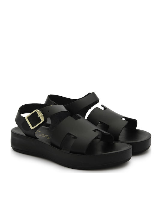 Sandale Copii Negre Mat