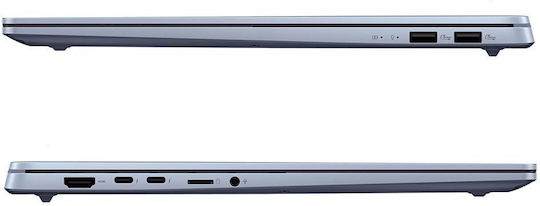 Asus Vivobook S16 S5606CA-OLED-RI142W 16" 120Hz (Ultra 7-255H/32GB/1TB SSD/W11 Home) /Mist Blue (Tastatură GR)