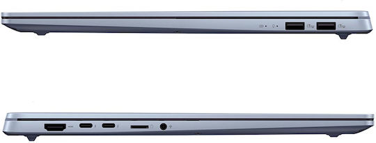 Asus Vivobook S16 S5606CA-OLED-RI142W 16" 120Hz (Ultra 7-255H/32GB/1TB SSD/W11 Home) /Mist Blue (Tastatură GR)