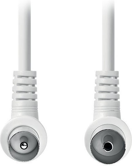 NOD Antenna Cable Coax male - Coax female White 1.5m 1pcs