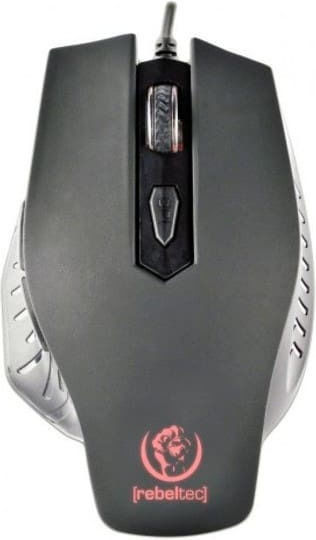 Rebeltec Red Dragon & Mouse Pad Gaming Gaming Maus Schwarz