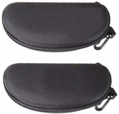 Siks Sunglasses Case Zippered Protective Pouch Black