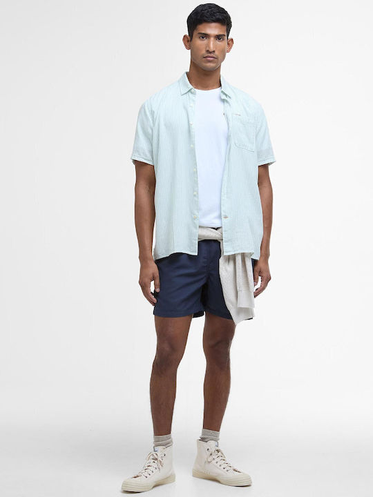 Short-sleeved Shirt Light Aquamarine