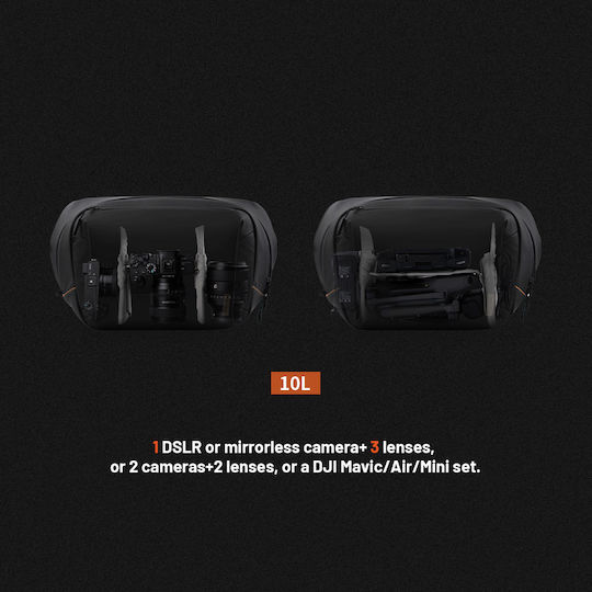 PGYTECH Camera Shoulder Bag Onego Solo V2 Black