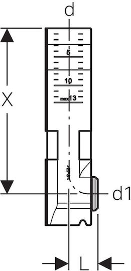 Geberit Auslassrohr 241.294.00.1
