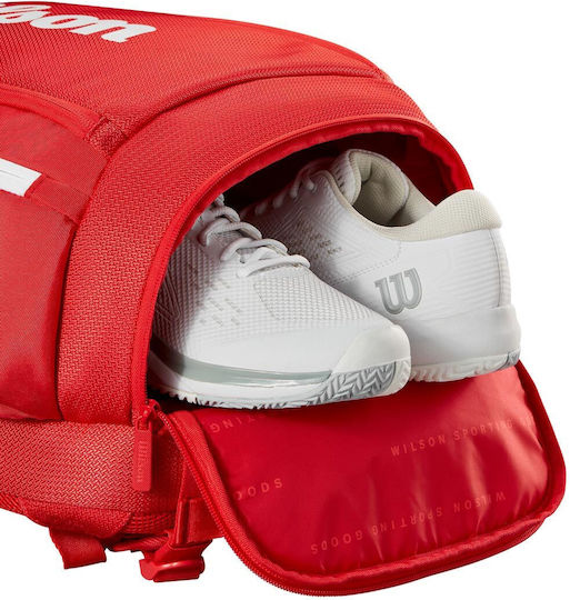 Wilson Super Tour Tennis Bag Red