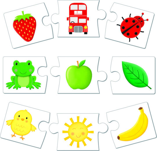 Puzzle pentru Copii World Of Colours pentru 1,5+ ani+ Ani Galt Toys