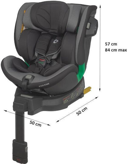 Coccolle Mago Baby Car Seat i-Size with Isofix Neutral Grey 0-36 kg