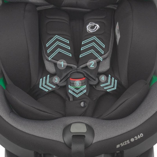 Coccolle Mago Baby Car Seat i-Size with Isofix Neutral Grey 0-36 kg