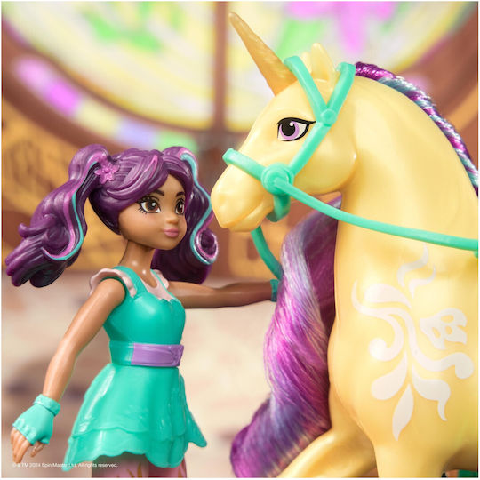 Spin Master Unicorn Academy Doll Set Ava & Leaf for 3+ years+ Years