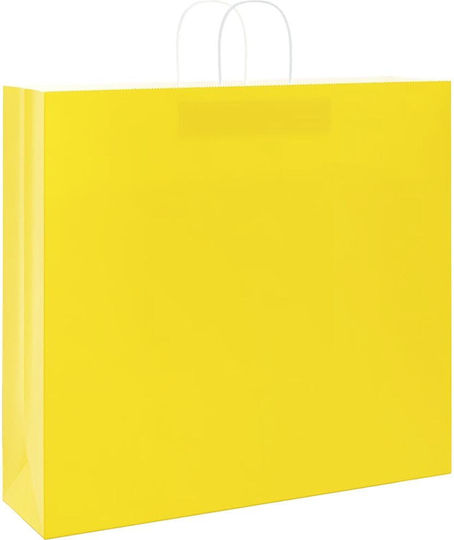 vidaXL Χάρτινη Τσάντα για Δώρο Κίτρινη 54x49x15εκ. 250τμχ