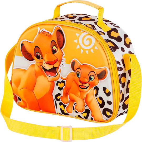 Karactermania Lion King Kinder Lunchtasche Handtasche Gelbe 20x10x25,5cm
