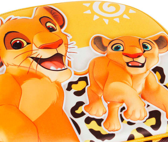 Karactermania Lion King Kinder Lunchtasche Handtasche Gelbe 20x10x25,5cm