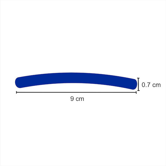 Set 20 Reflective Elements "wheel Arch" Cars Bicycles Motorcycles Atvs Scooters Blue Color