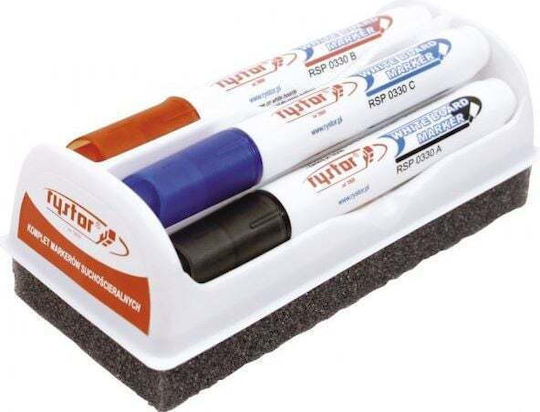 Rystor Whiteboard Markers Multicolour 4pcs