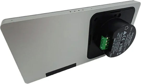Shelly Display Recessed Wall Switch with Touch Screen Wi-Fi Lighting Blue