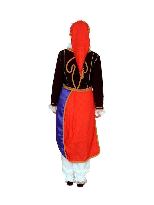 Costum Tradițional Sârjă Crețeancă Din Anogeia