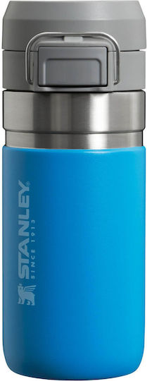 Термос бутилка Stanley Quick Flip 470ml Азур