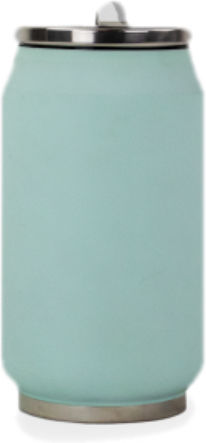 Yoko Design Glas Thermosflasche Rostfreier Stahl BPA Frei 280ml Grün
