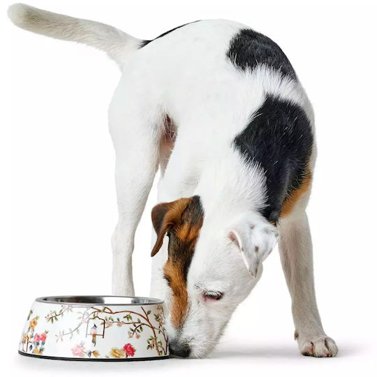 Hunter Stainless Steel Bowl Food for Dog & Cat 700ml in White Color
