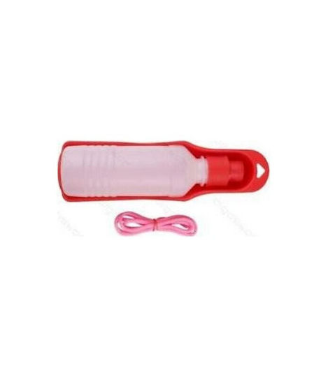 Nunbell Pet Μπουκάλι Νερού για Σκύλο 450ml σε Ροζ Χρώμα