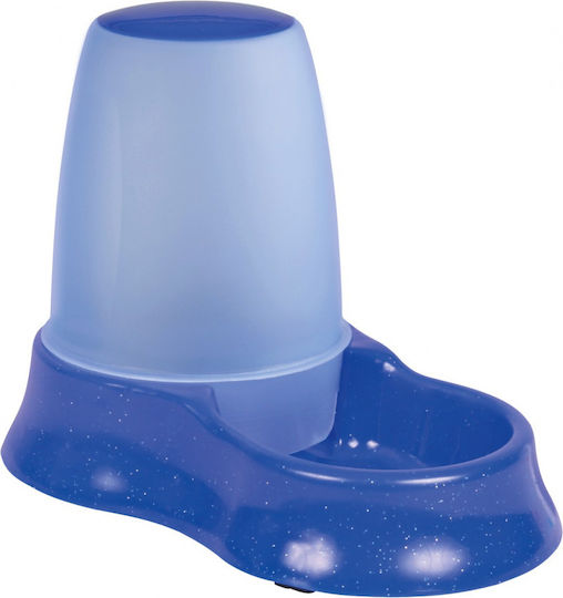 Trixie Automatic Plastic Bowl with Container Food for Dog & Cat with Base 1.5lt 20cm (Various Colors)